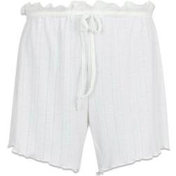 Neo Noir Merritt Pointelle Shorts - White