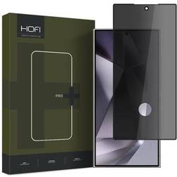 MTP Products Samsung Galaxy S24 Ultra Hofi Anti Spy Privacy Härdat Glas Skärmskydd 9H Svart Kant