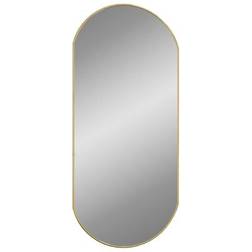 vidaXL 348200 Gold Miroir Mural 40x90cm