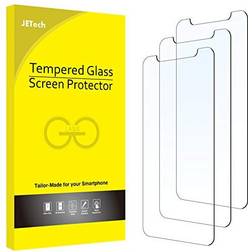 JeTech Screen Protector for iPhone 6.7-Inch 12 Pro Max Tempered Glass Film, 3-Pack