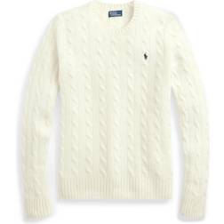 Polo Ralph Lauren Julianna Cable Knit Jumper - Authentic Cream