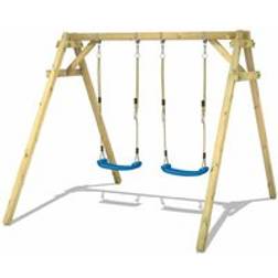 Wickey Wooden swing set Smart Move with Climbing extension Children's swing blue blue