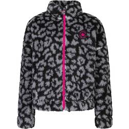Converse Teddyjacke in Schwarz 128-140