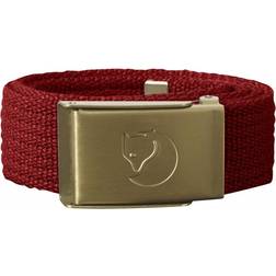 Fjällräven Kid's Canvas Brass Belt - Lava