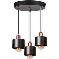 ManoMano Toolight Black Pendant Lamp 35cm