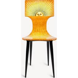 Fornasetti Sole Yellow/Orange Kitchen Chair 95cm