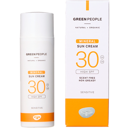 Green People Sun Cream Scent Mineral SPF30 Organic