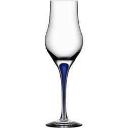 Orrefors Intermezzo blå Grappa Drinkglas
