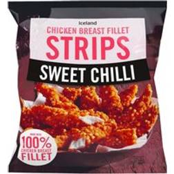 Iceland Sweet Chilli Chicken Breast Fillet Strips 500g 500g 1pack