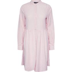 Pieces Sally Seersucker Shirt Dress - Pastel Lavender