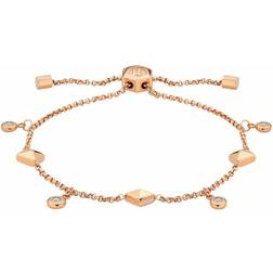 Police Bracelet - Rose Gold/Transparent