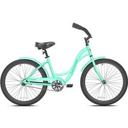 Seachange Bicycles 24-inch Girl Beach Cruiser Bicycle - Mint Green