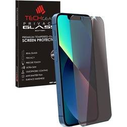 TechGear Anti Spy Screen Protector for iPhone 13, iPhone 13 Pro PRIVACY Filter GLASS Edition Genuine Tempered Glass Screen