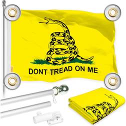 G128 Grommets Flag with Pole 60x36"