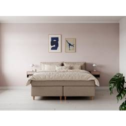 Bedre Nætter Venus Beige 180 x 200 cm Kontinentalsäng 180x200cm