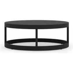 Joss & Main Bergeron Black Coffee Table 33.8x33.8"