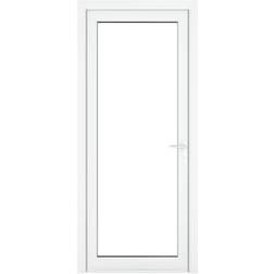 Crystal uPVC White Interior Door S 0502-Y (72.5x)