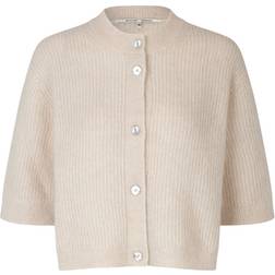 Second Female Andrea Knit Cardigan - Pumice Stone