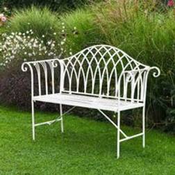 Garden Gear Wrought Iron Versailles Garden Bench