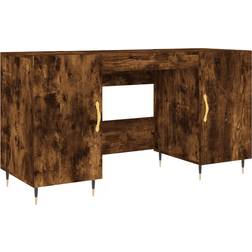 Fairmont Park Fidler Smoked Oak/Black Writing Desk 50x140cm