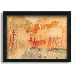 Primitive Cave Art 2 Black Bild 84.1x59.7cm