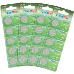 PoundMax CR2032 20-pack