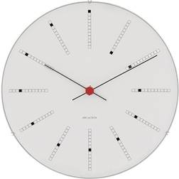 Arne Jacobsen Bankers White Reloj de pared 16cm