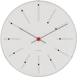 Arne Jacobsen Bankers White Väggklocka 16cm