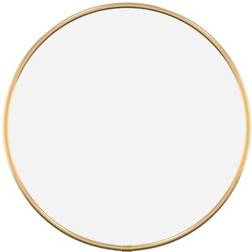 vidaXL 348179 Gold Espejo de Pared 30cm