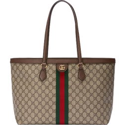 Gucci Ophidia GG Medium Tote - Beige/Ebony