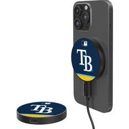 Keyscaper Tampa Bay Rays Stripe 15 Watt Wireless Magnetic Charger