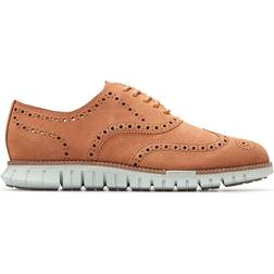 Cole Haan ZERØGRAND Remastered Wingtip - Natural/Truffle/Cloud Blue