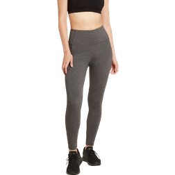 Boody Motivate Full-Length High-Waist Tights - Dark Marl