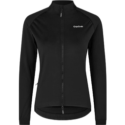 GripGrab Women's ThermaShell Windproof Winter Jacket - Black