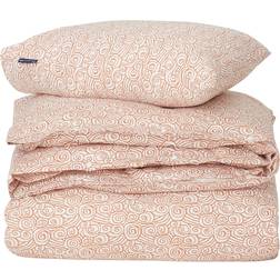 Lexington Wave Printed Duvet Cover Brown, Beige (210x150cm)