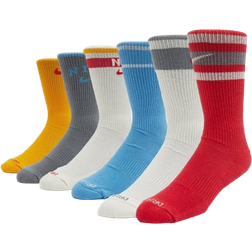 NIKE Everyday Plus Cushioned Crew Socks 6-Pack - Multicolour