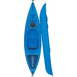 Seaflo Sit In Kayak One Person 3M Paddling Kayaking 125KG Blue