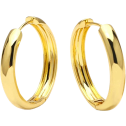 Glocom Hoop Earrings - Gold