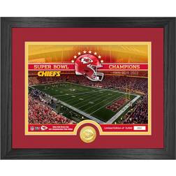 Highland Mint Kansas City Chiefs 13" x 16" Stadium Bronze Coin Photo