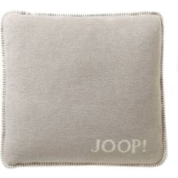 Joop! Uni Doubleface Kissenbezug Beige (50x50cm)