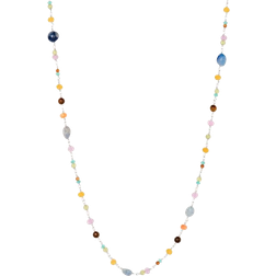 Pernille Corydon Summer Shades Necklace - Silver/Multicolour