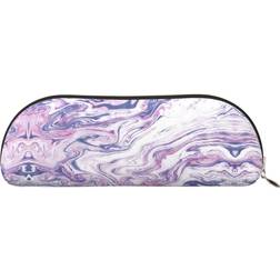 Uniond Marble Printed Portable Case with Zipper