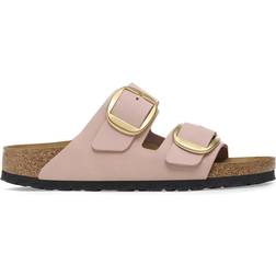 Birkenstock Arizona Big Buckle Nubuck Leather - Soft Pink