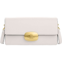 Coach Eliza Small Flap Crossbody - Gold/Chalk