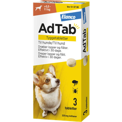 Elanco AdTab For Dogs 5.5-11kg 225mg 3pcs