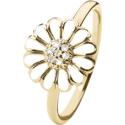 Christina Marguerite Ring - Gold/White/Topaz