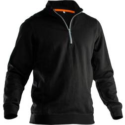 Jobman Half Zip Sweatshirt - Black