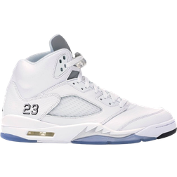 Nike Air Jordan 5 Retro M - White/Metallic Silver/Black