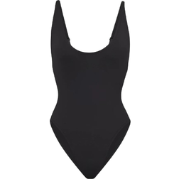 SKIMS Scoop Neck One Piece - Onyx