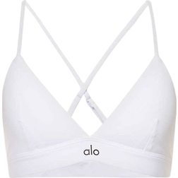 Alo Splendor Bra - White/Black